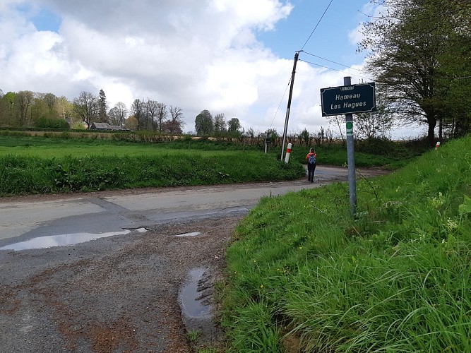 Départ de la randonnée