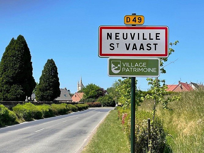 Entrée du village