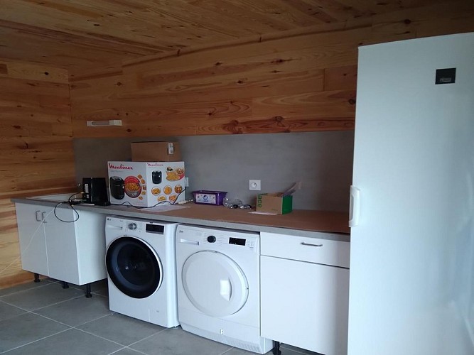 Gîte du verger à Montchauvet - cuisine