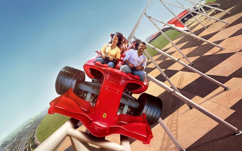 Ferrari World Ticket + Full-Day Guided Tour of Abu Dhabi from Dubai