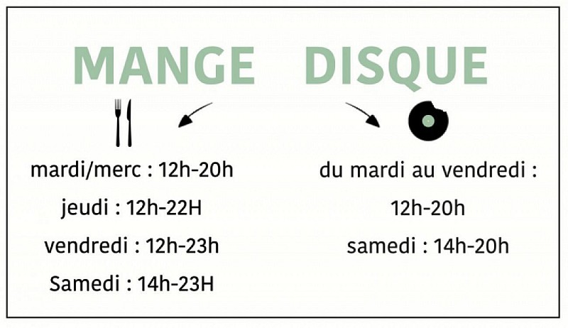 Le Mange Disque (café-resto-disquaire)