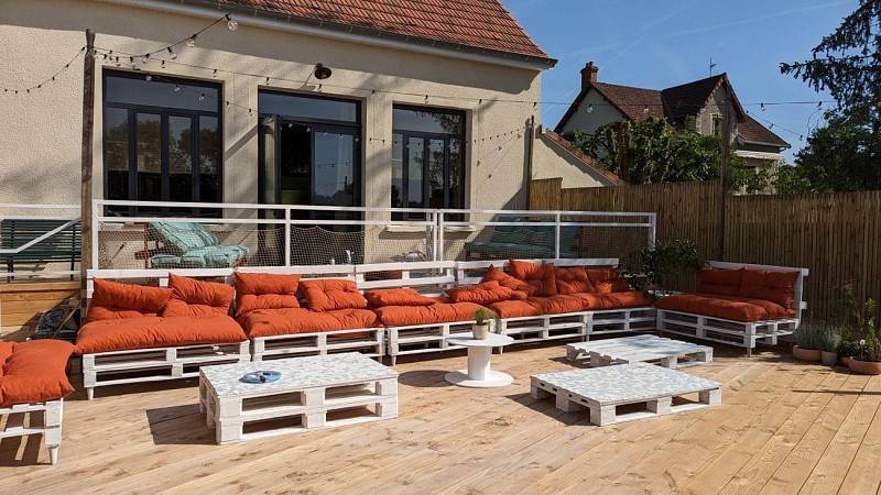 Coin bar à l'extérieur