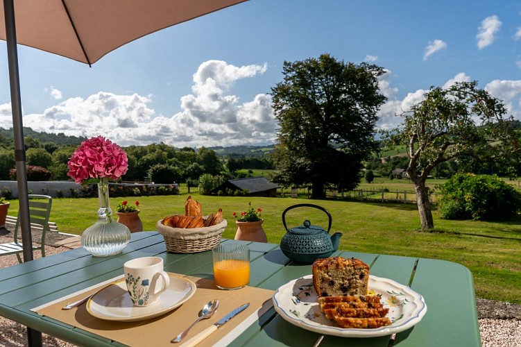 Le relais du Faget - Petit-déjeuner - GOES (©Sébastien ARNOUTS)