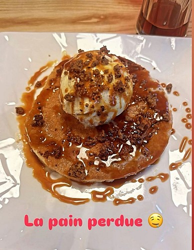 La crêpe “Pain perdue “