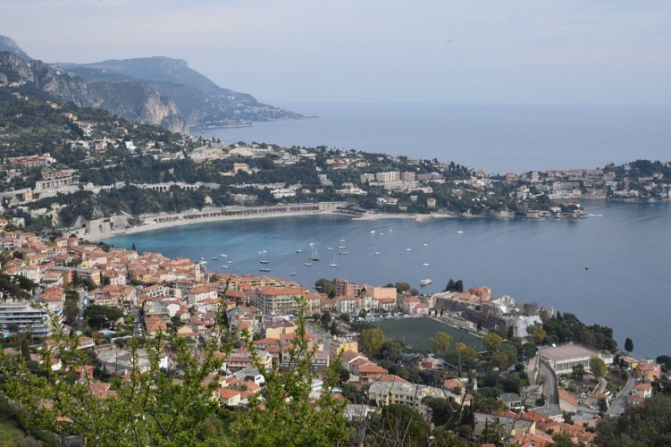 Vue sur Villefranche-sur-Mer