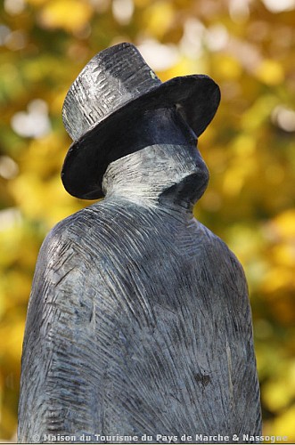 Art et musées - Marche-en-Famenne - Sculpture de Jean-Michel Folon ...