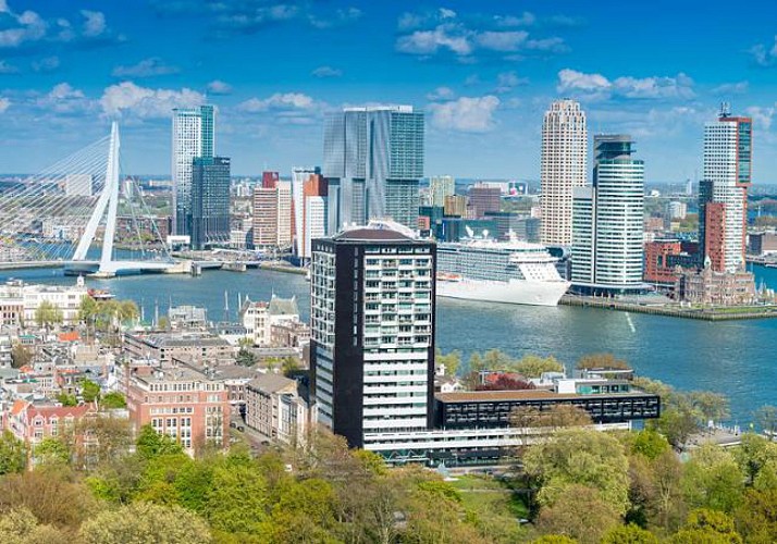 Visite de Rotterdam en bus panoramique à arrêts multiples - Pass 24h