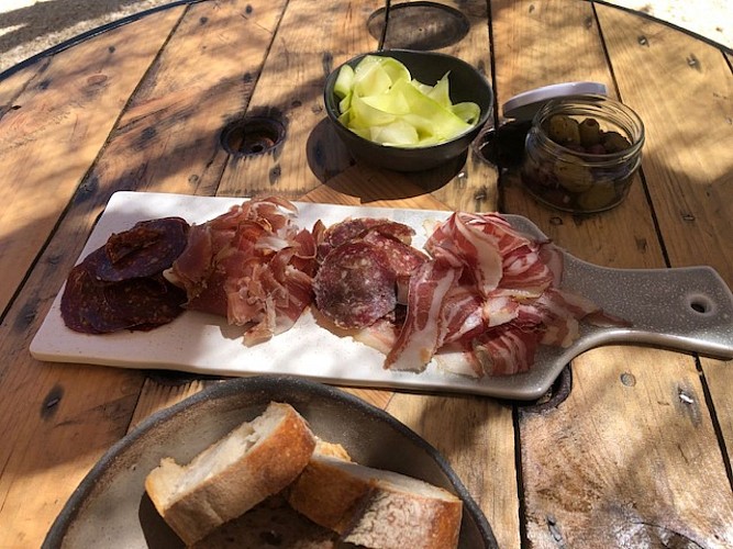 caravane béchadie jambon