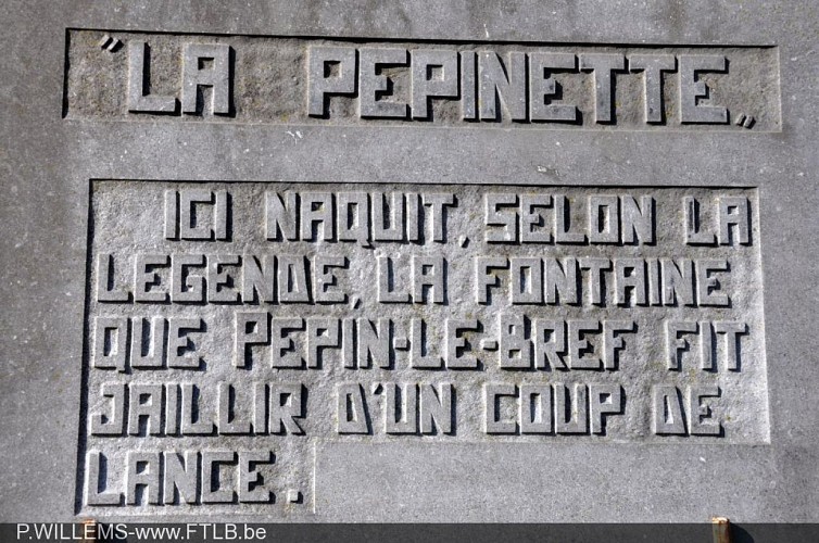 Legend of the "Pépinette" or stone of Pépin le Bref