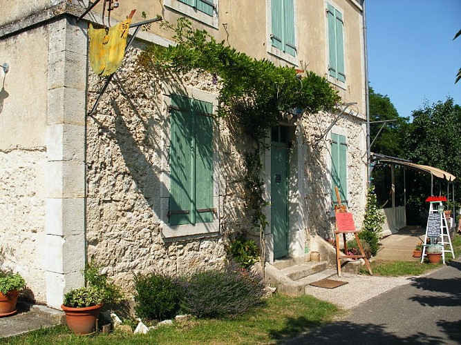 la poule à vélo facade