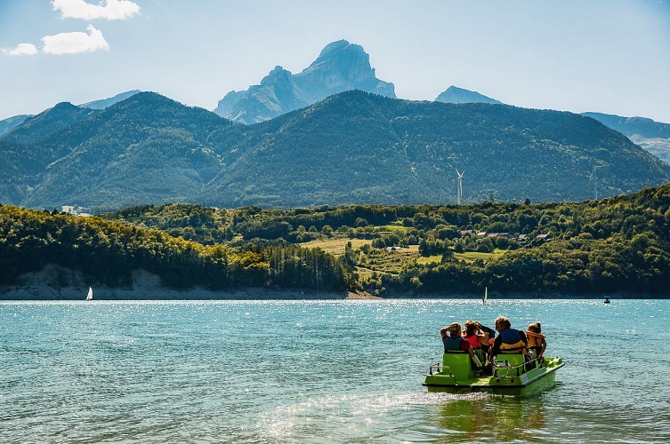 Base nautique van Lac du Sautet WSA