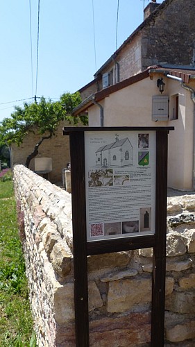 Panneau d'information Touristique