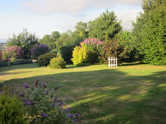 Le Clos Lauradière - le jardin