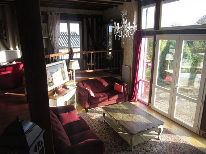 Le Clos Lauradière - le salon