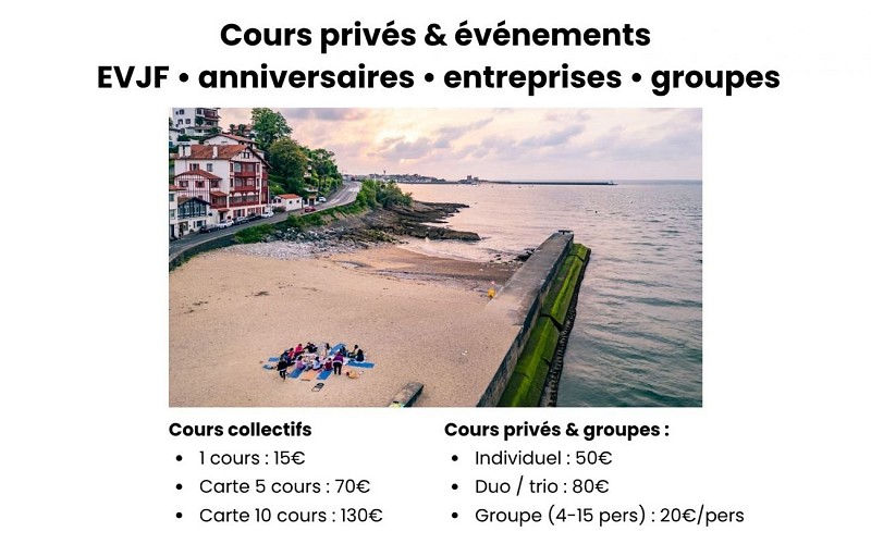 2026 Office tourisme  - Tarifs 