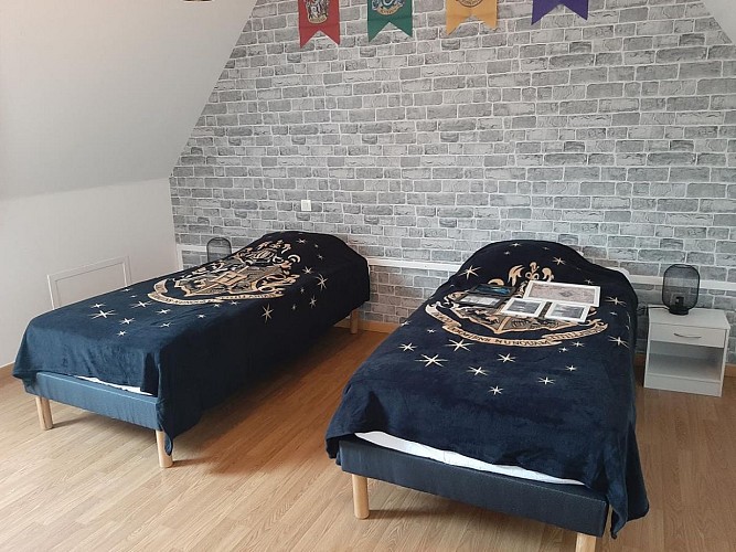 La Clef des champs La Graverie chambre enfants