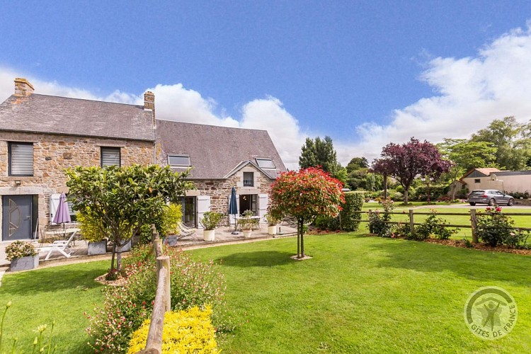 Gîtes de France G827 : Le Jardin de la Baie