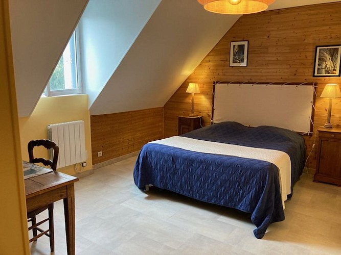 chambre bleue étage 2