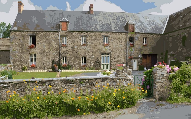 saint-clair-sur-lelle-CH-le-pont-de-la-pierre-vintage-1