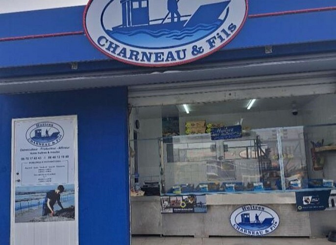 Vente directe d'huîtres, Charneau