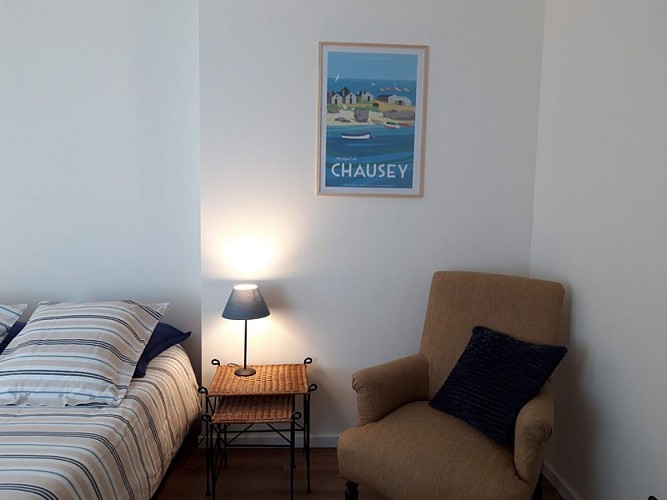 Chambres d'hotes coutances de bel air 1 - Chambre Chausey 3