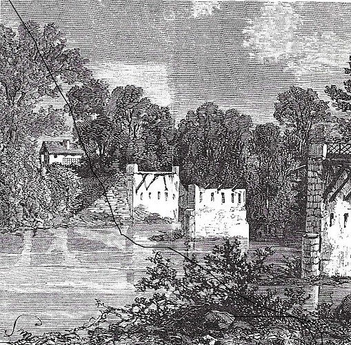 Pont de Champigny, détruit le 15 sept 1870