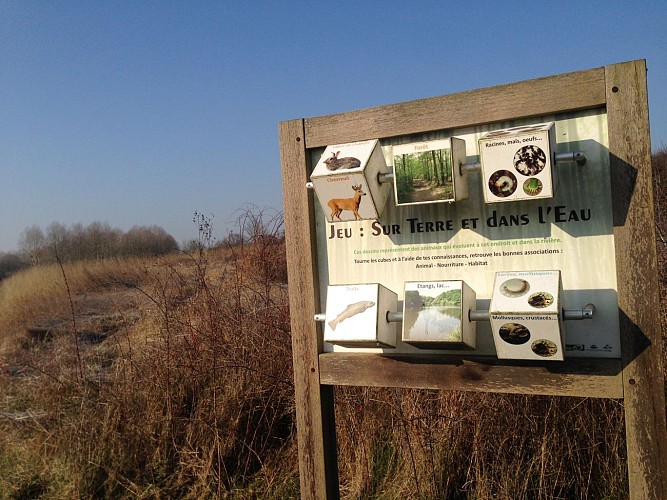 Coteau de Vilclair panneau