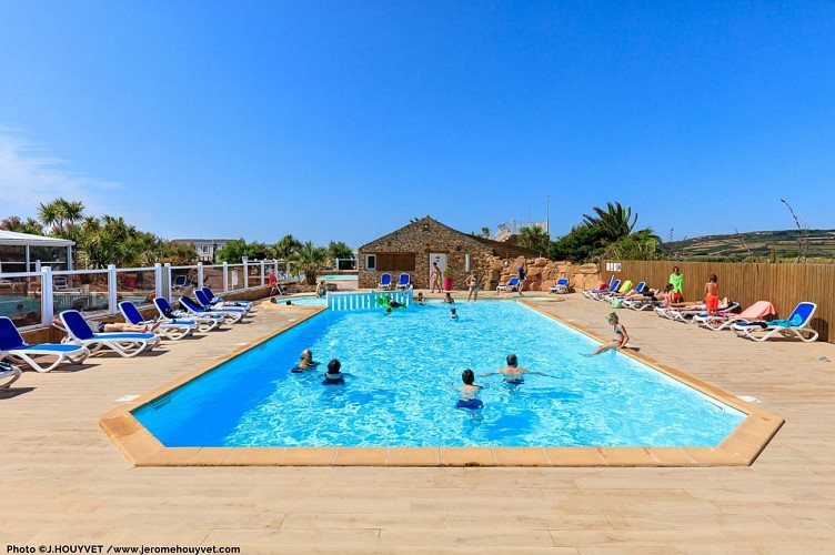 Le rozel- camping Le ranch-piscine