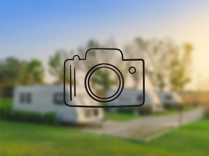 aire de campingcar illustration