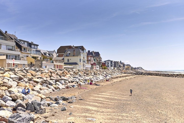 Plage du Centre à Agon-Coutainville