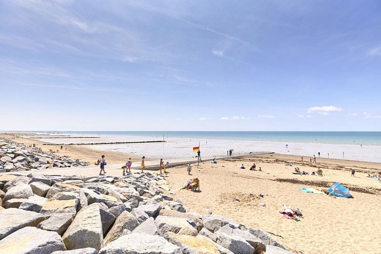 Plage du Passous à Agon-Coutainville