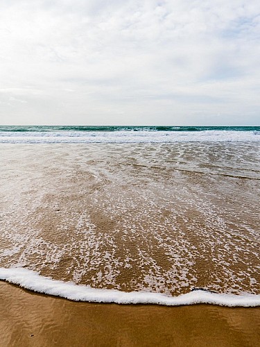 Carteret-plage de la vieille église-2