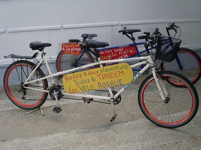 Equipements de loisirs Hauteville sur mer Loc vélo rosalies (1)