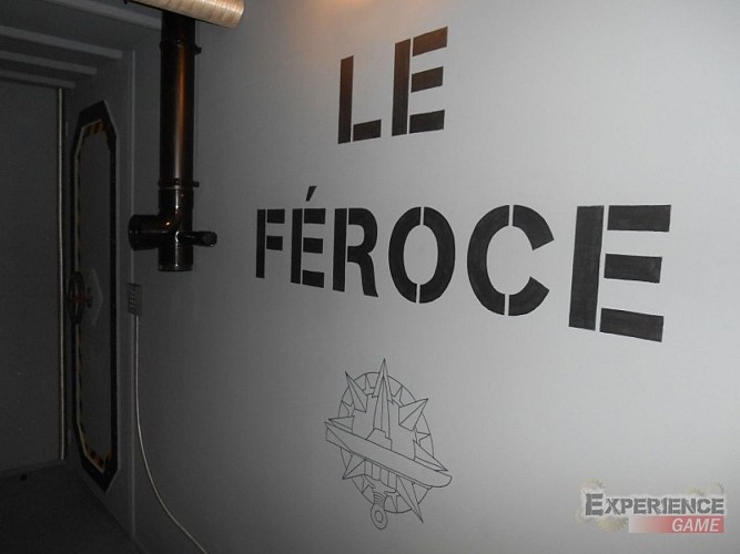 Le Féroce sous-marin en danger