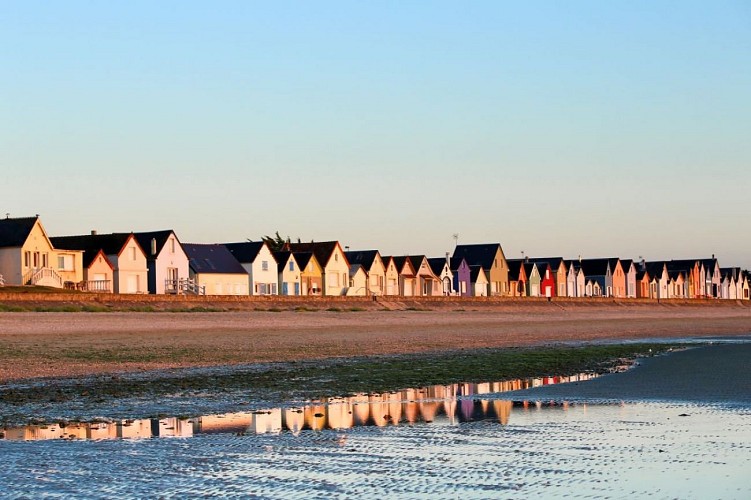 ravenoville-cabines-3©C.Cauchard-OT Baie du Cotentin