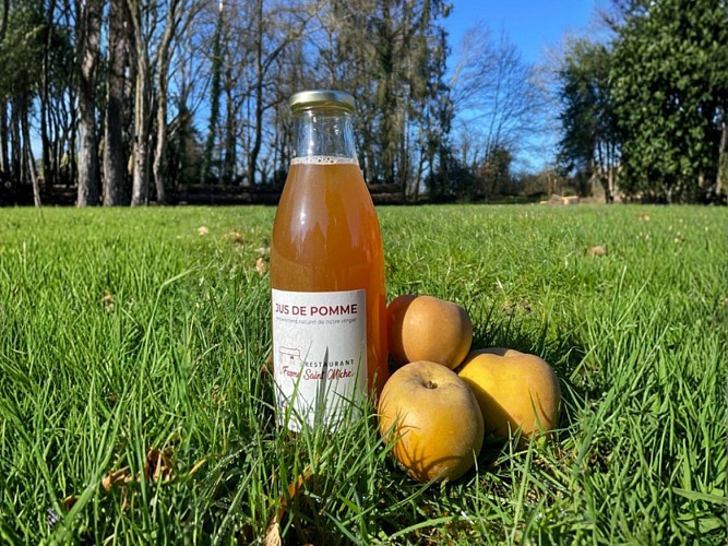 jus de pomme du verger