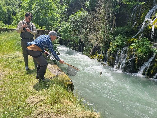 Pêche en rivière