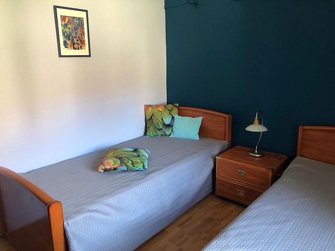 Le Gîte du Hameau, Malay - la chambre bleue 1