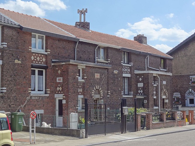 Cité jardin des années 1920, rue d’Esch-sur-Alzette