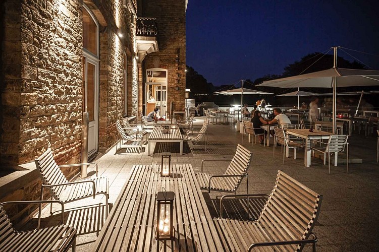 Terrasse Domaine de Ronchinne