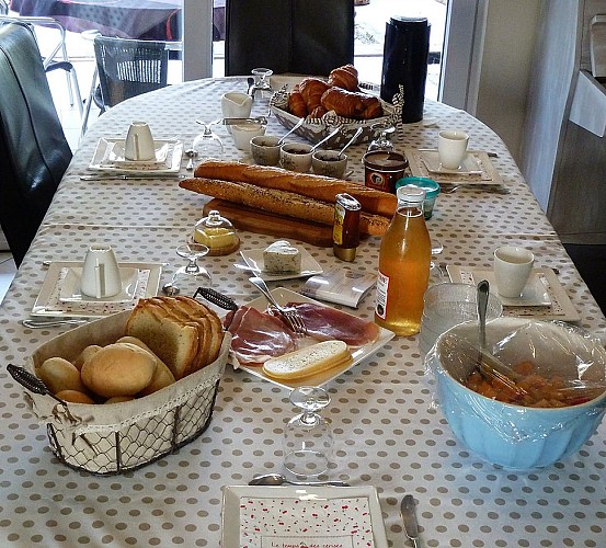 Entre Monts et Collines déjeuner