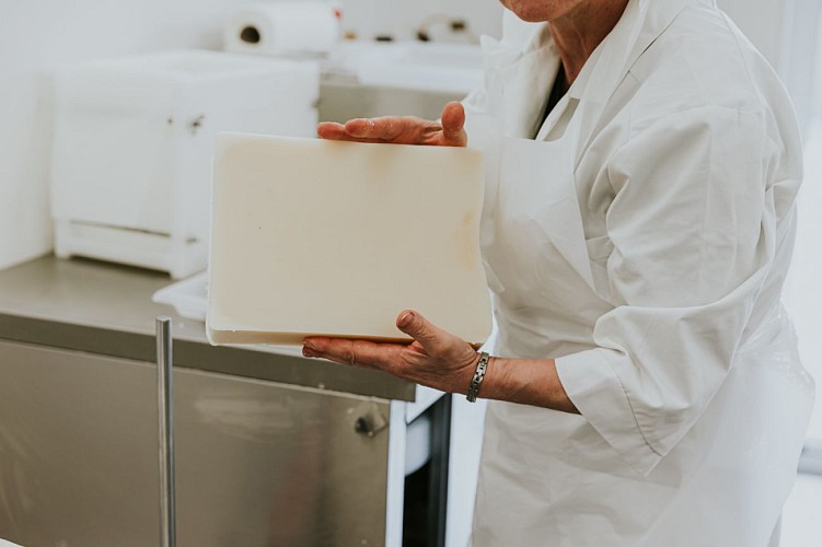 Making ofartisanal soap in Couvin