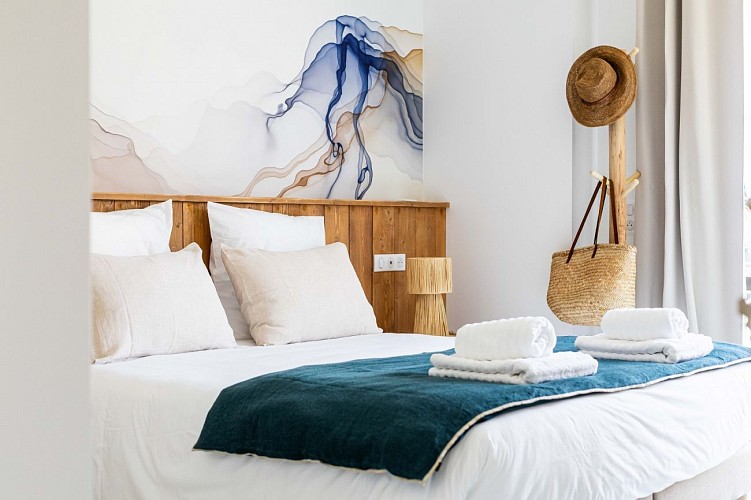 Biarritz Surf lodge chambre