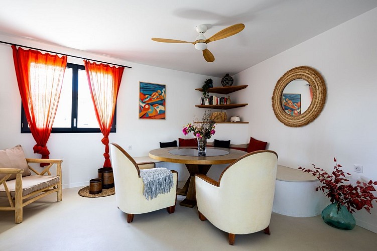 Biarritz Surf Lodge coin salon