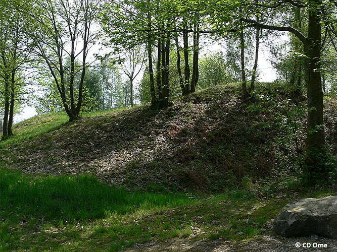 Le site de Sainte-Eugénie - Point 1 Les vestiges d’une motte castrale