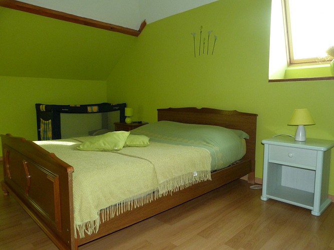 Une chambre Lit 2 personnes 160x180