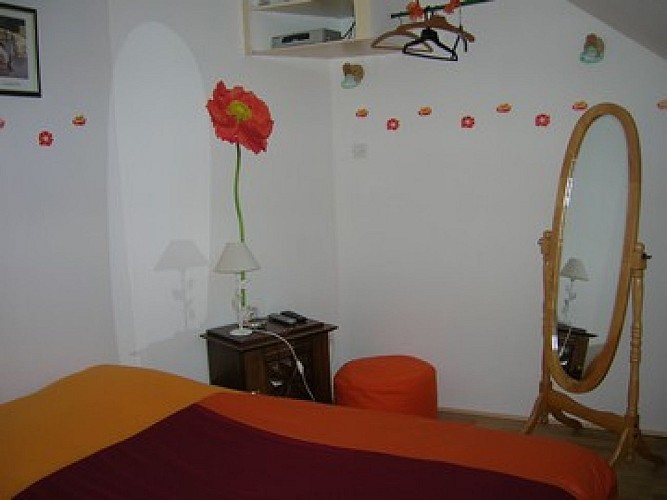 La maison soleil - Chambre Coquelicot