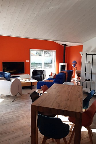 Maison de vacances à Barbâtre à 550m de la plage du Midi sur l'Ile de Noirmoutier