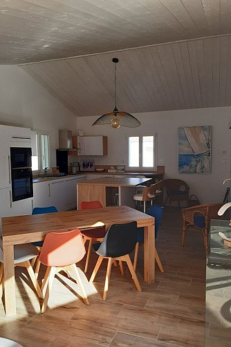 Maison de vacances à Barbâtre à 550m de la plage du Midi sur l'Ile de Noirmoutier