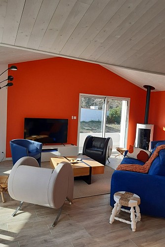 Maison de vacances à Barbâtre à 550m de la plage du Midi sur l'Ile de Noirmoutier